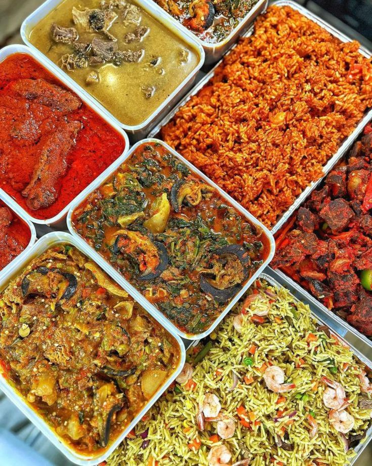 Nigerian African food dish